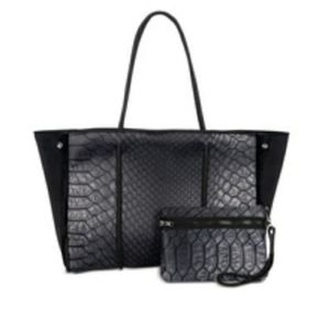 Haute Shore Greyson Smoke Tote & Wristlet